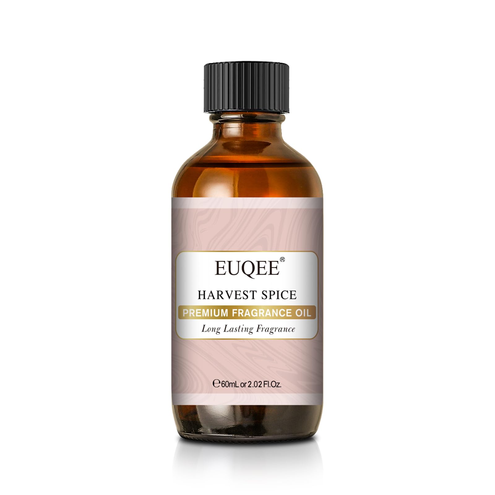 EUQEE Harvest Spice, bouteille en verre pour dosage précis et parfum durable.