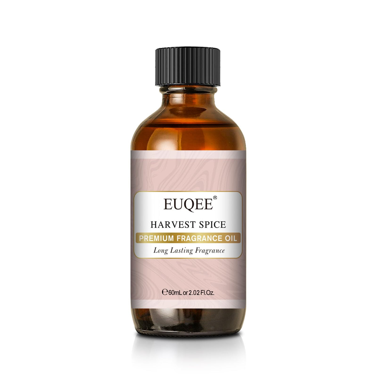 EUQEE Harvest Spice, bouteille en verre pour dosage précis et parfum durable.