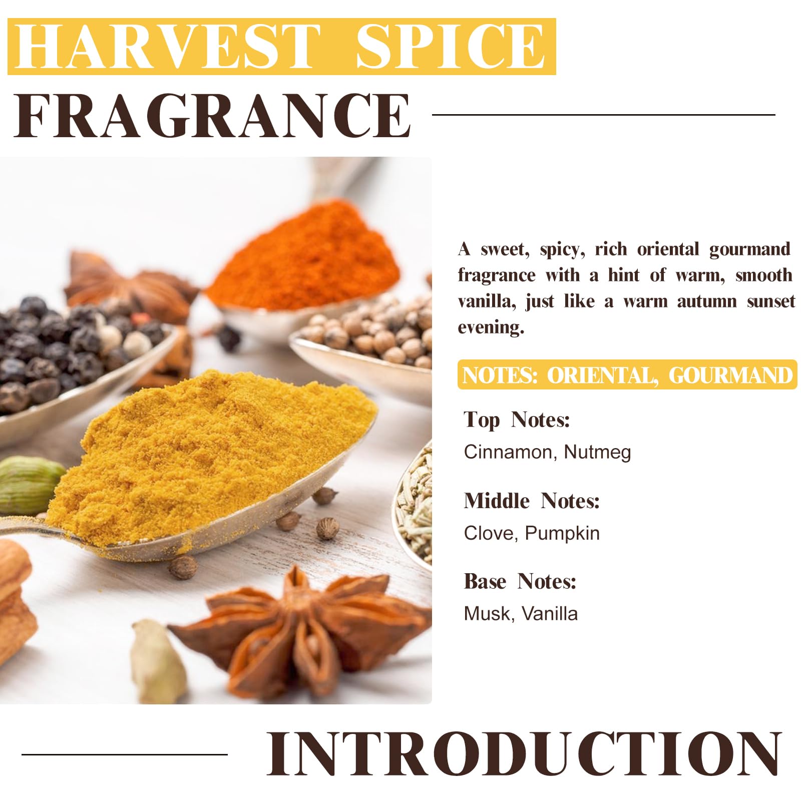 EUQEE Harvest Spice, diffuseur créant une ambiance chaleureuse.