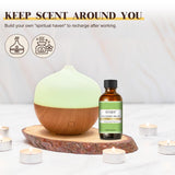EUQEE huile parfum concombre melon, bougie artisanale, ambiance agréable et durable.