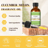EUQEE huile parfum concombre melon, coffret cadeau élégant, parfait pour offrir.