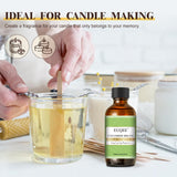 EUQEE huile parfum concombre melon, savon fait maison, parfum durable pour vos créations.
