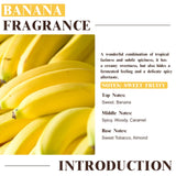 EUQEE huile parfum banane - parfait pour réaliser bougies parfumées maison.