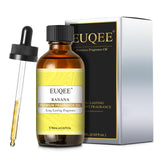 EUQEE huile parfum banane - utilisation polyvalente et pratique dans la routine beauté.