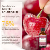 EUQEE huile parfum cerise pour bougie faite maison, parfum délicat.