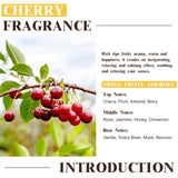EUQEE huile cerise diffusion aromatique prête à l'emploi.