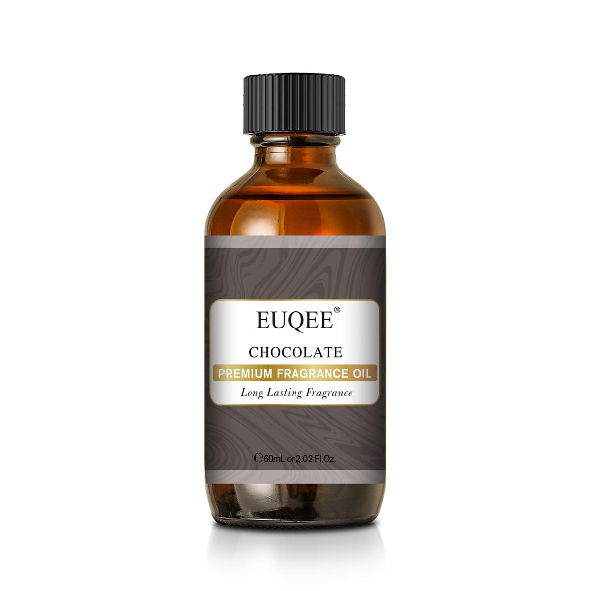 EUQEE huile parfum chocolat – bouteille ambrée protège l'arôme et prolonge la tenue.