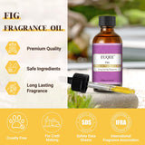 EUQEE huile parfum figue – flacon ambré protégeant l'arôme