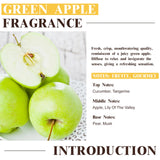 EUQEE huile parfum pomme verte, diffuseur pour créer une ambiance rafraîchissante.