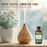 EUQEE Pin Forêt bougie fait maison, parfum durable.