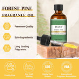 EUQEE Pin Forêt avec pipette en verre, dosage précis.