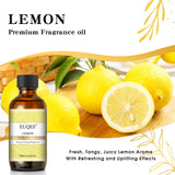 EUQEE huile parfum citron avec pipette-verre pour doser précisément et éviter le gaspillage.