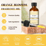 EUQEE huile orange en bouteille verre ambrée, protection efficace contre la lumière.