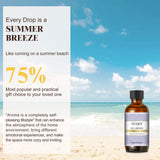 EUQEE Sea Breeze – bougie artisanale dégageant un parfum léger et apaisant.