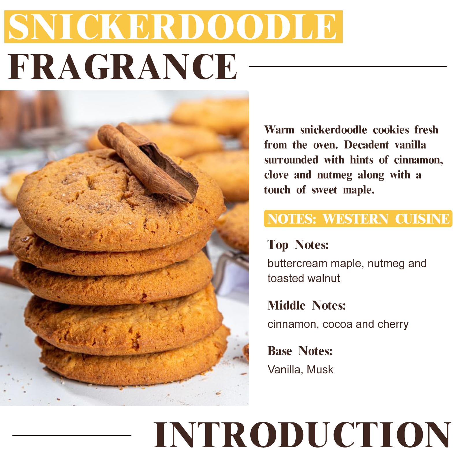 Diffuseur d’ambiance avec EUQEE Snickerdoodle pour parfum durable.