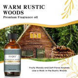 EUQEE Warm Rustic Woods : pipette en verre pour doser avec précision.