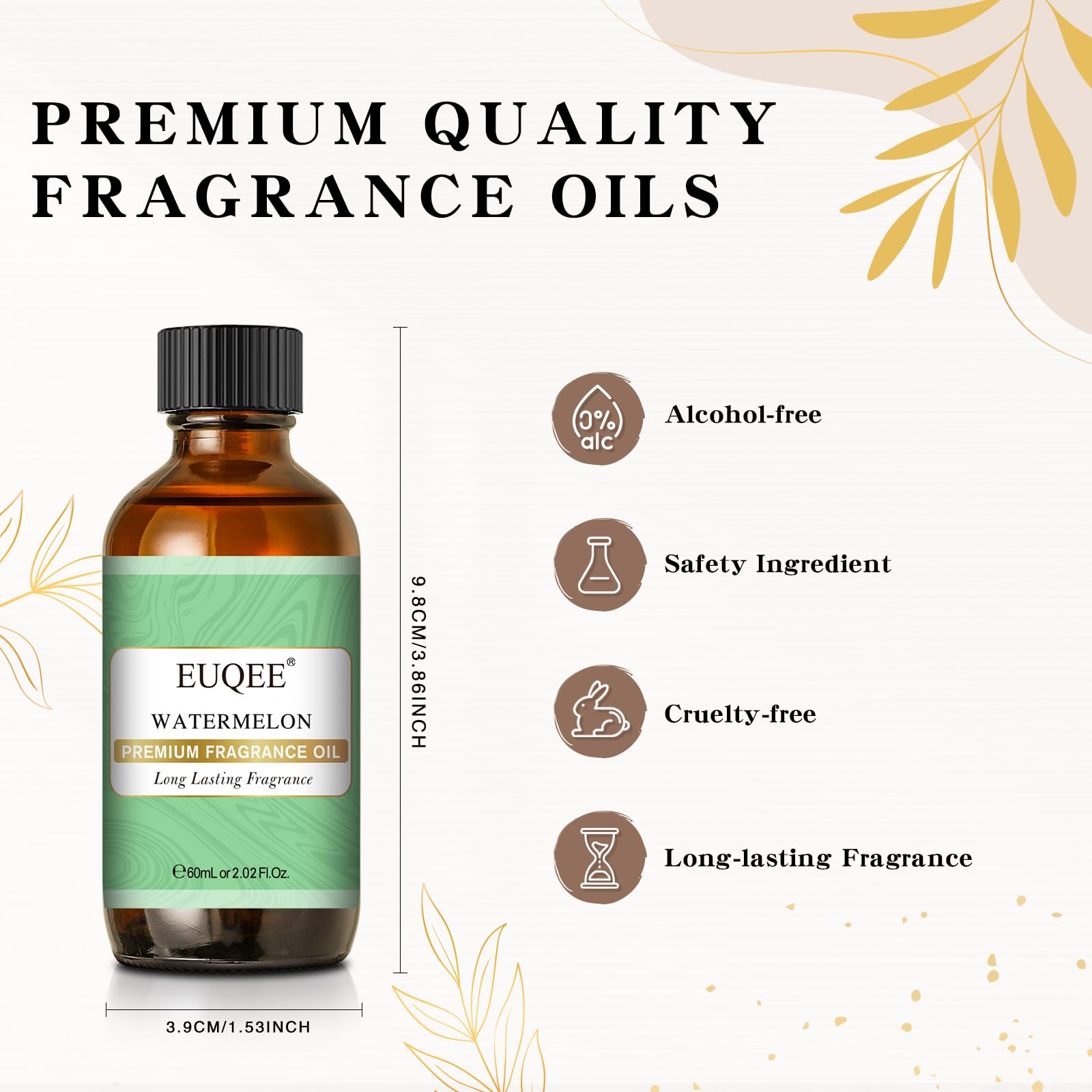 EUQEE Watermelon: diffuseur aromatique facile à utiliser pour une ambiance estivale.