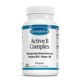 EuroMedica Active B Complex – bouteille: soutien potentiel au cœur et au système nerveux.