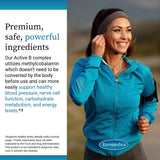 EuroMedica Active B Complex – utilisation quotidienne: prise d'une capsule pour soutien nerveux possible.