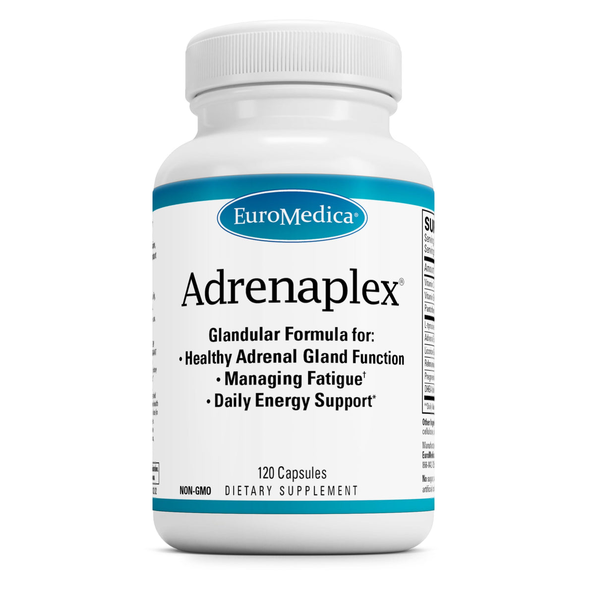 EuroMedica Adrenaplex – Bouteille énergie pour le quotidien