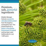 EuroMedica Bladder Manager: utilisation quotidienne simple avec une capsule par jour.