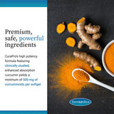 EuroMedica CuraPro 375 mg — absorption: meilleure biodisponibilité potentielle.