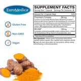 Prise quotidienne des gélules EuroMedica DIM + Curcumin dans votre routine bien-être.