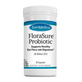 EuroMedica FloraSure Probiotic : Bouteille digestive, soutien intestinal quotidien et confort après-repas.