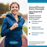EuroMedica ImunoPleuran, tableau ingrédients, pleuran et vitamine C visibles.