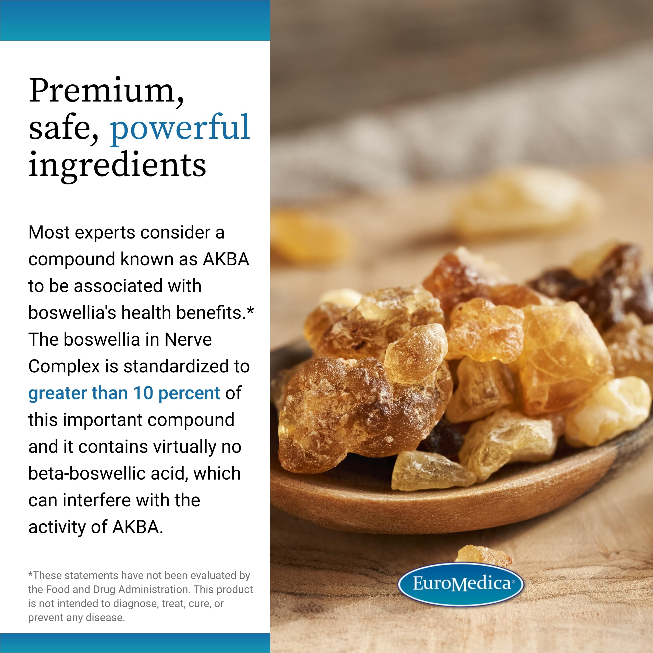 EuroMedica Nerve Complex vitamine B12 bioactive : soutien potentiel du système nerveux.