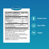 EuroMedica Ginseng Rouge Énergie — comprimés mâchables végan visibles pour énergie durable