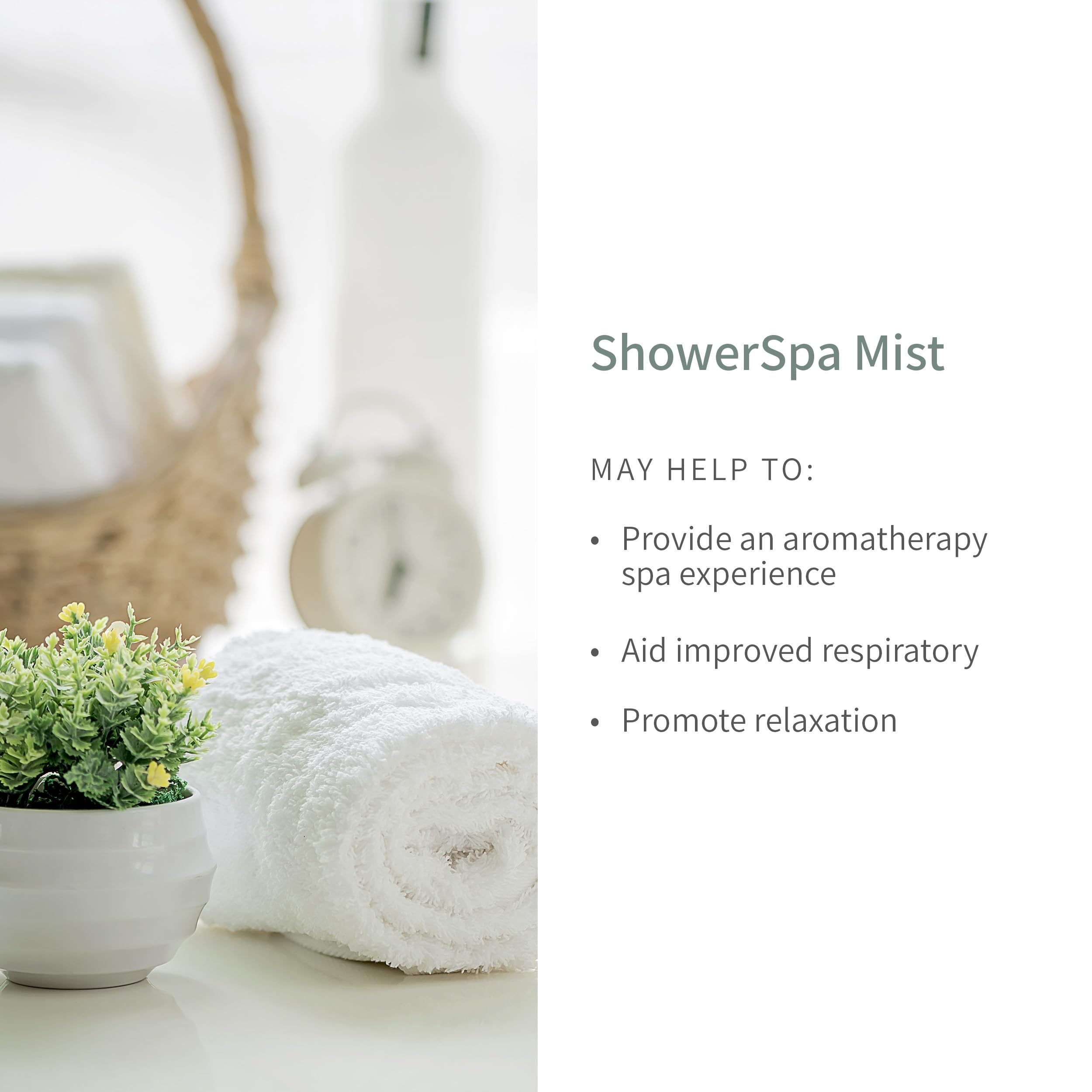 European Spa Source Brume douche spa eucalyptus expérience spa privée chez soi.
