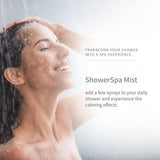European Spa Source Brume douche spa eucalyptus ambiance spa luxueuse pour votre salle de bains.