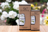 EuroSpa Aromatics Brume eucalyptus au-dessus de la douche pour une inhalation vivifiante.