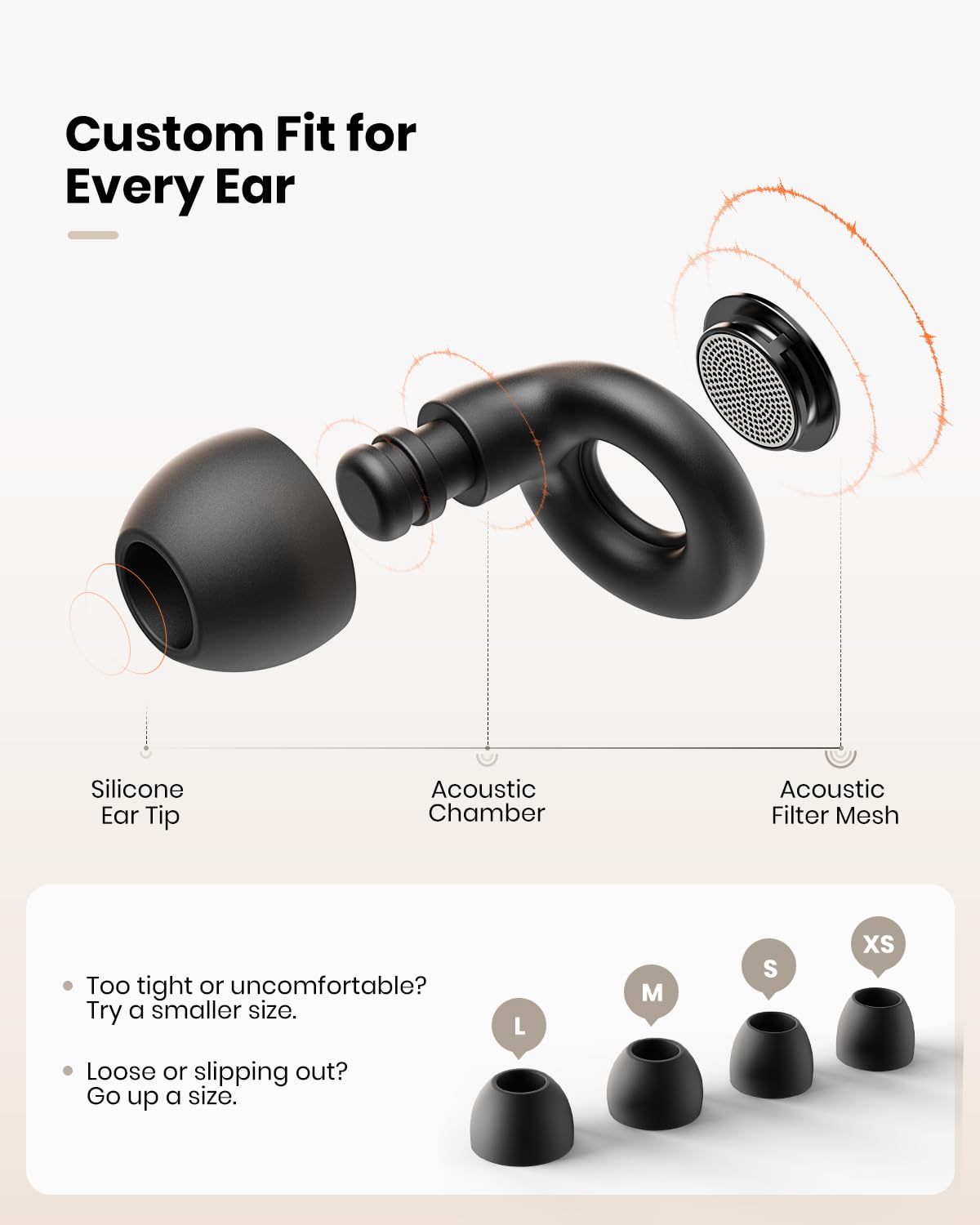 EURPMASK bouchons d'oreilles anti-bruit en silicone, utilisation dans des environnements bruyants.