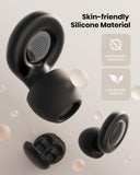 EURPMASK bouchons d'oreilles avec corde en silicone, rangement pratique.