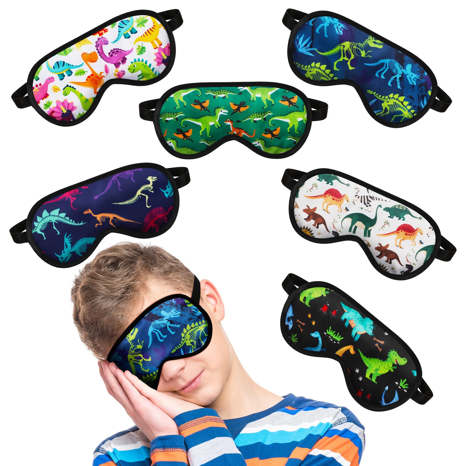 Eurzom masque Requin – ensemble de six, parfait pour des nuits plus calmes.