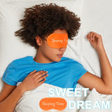 Eurzom masque-sommeil doux en polyester, confort quotidien et lavable.