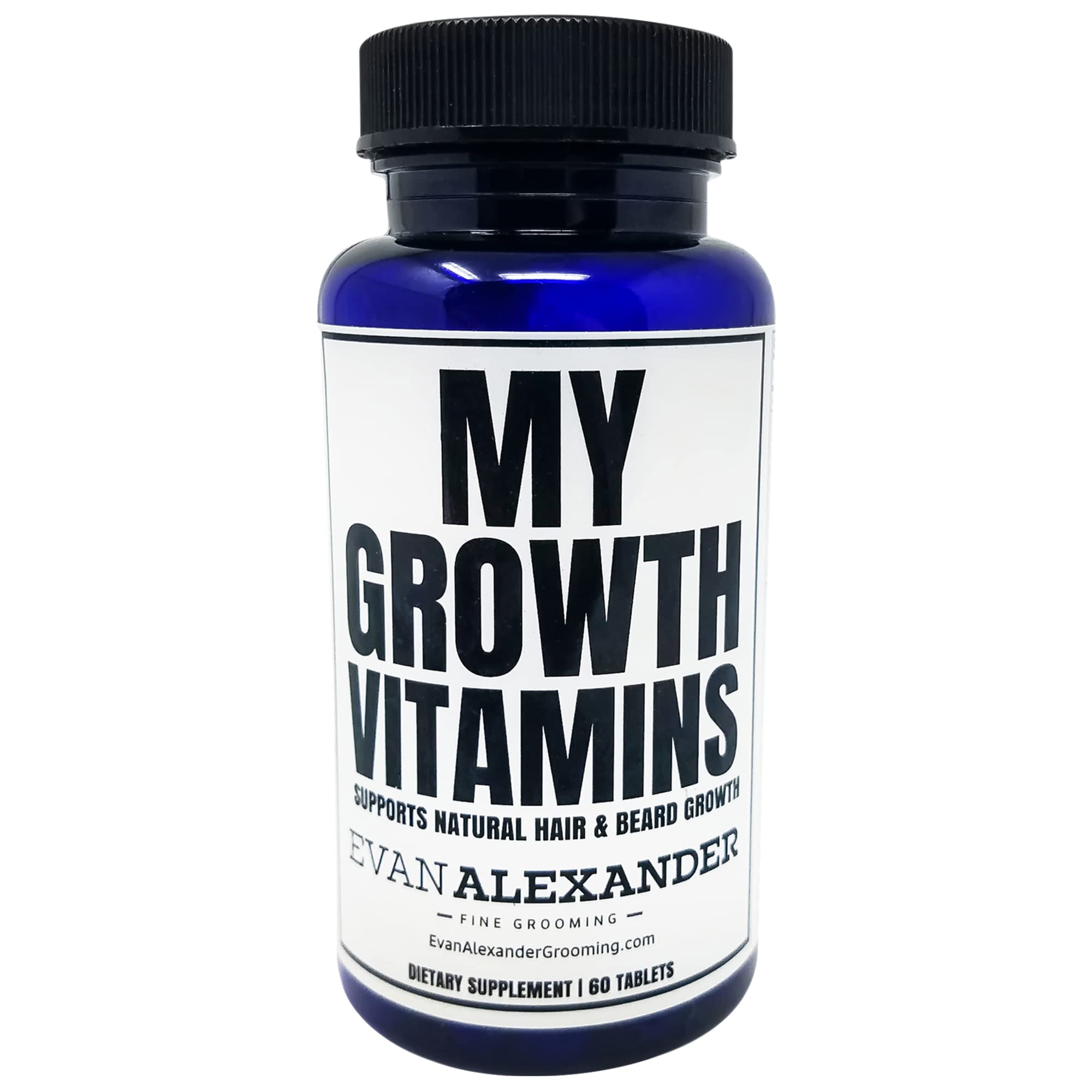 Evan Alexander Fine Grooming – bouteille de vitamines croissance favorisant la pousse des cheveux