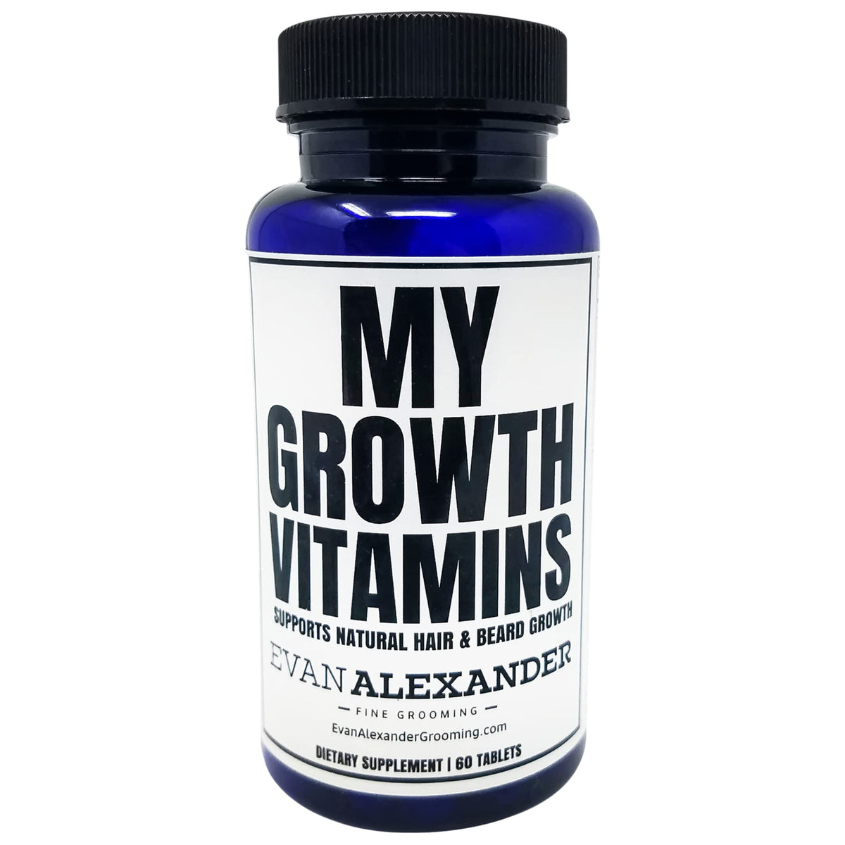Evan Alexander Fine Grooming – bouteille de vitamines croissance favorisant la pousse des cheveux