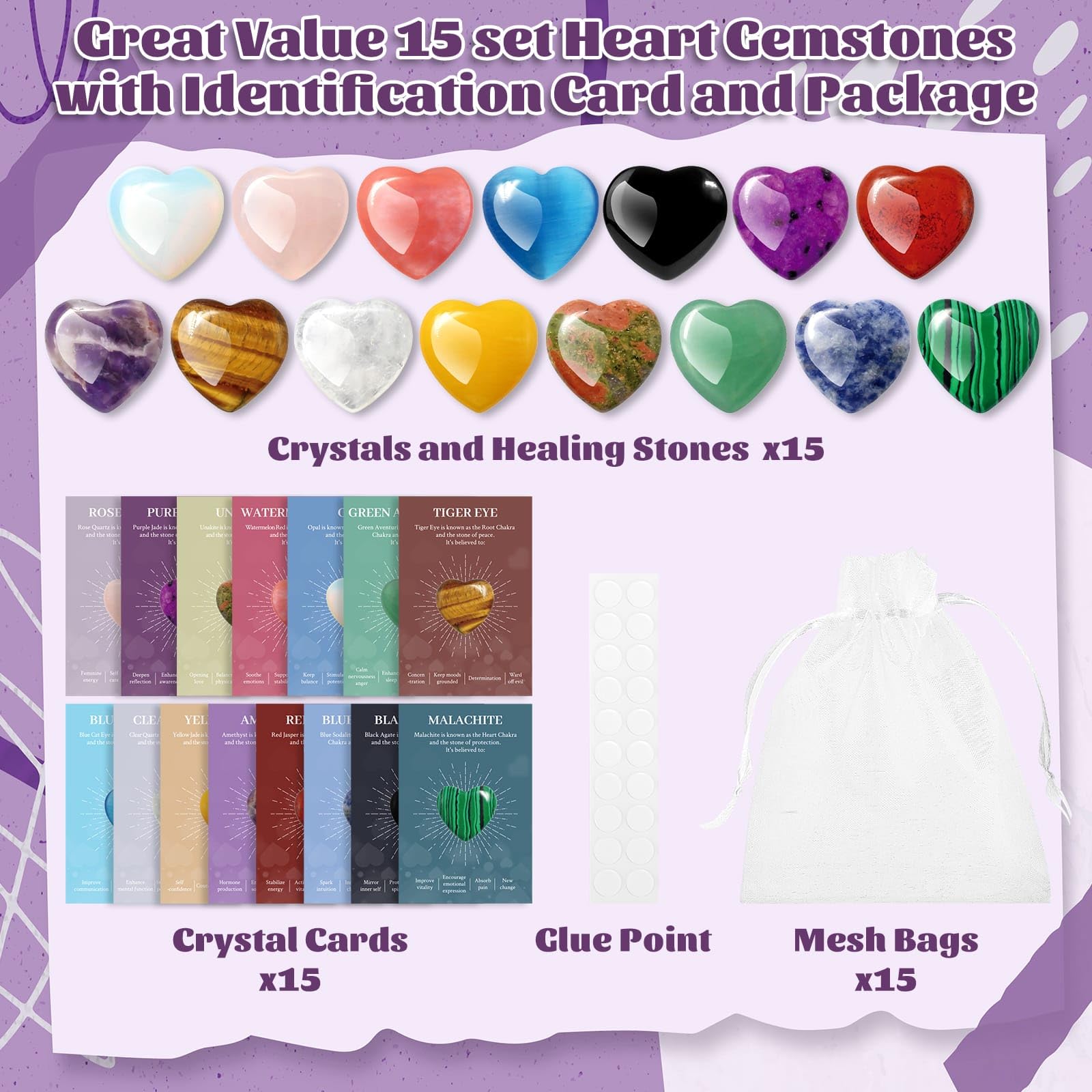 Evatage – cœur cristal bijou, idée de bracelet ou collier élégant.