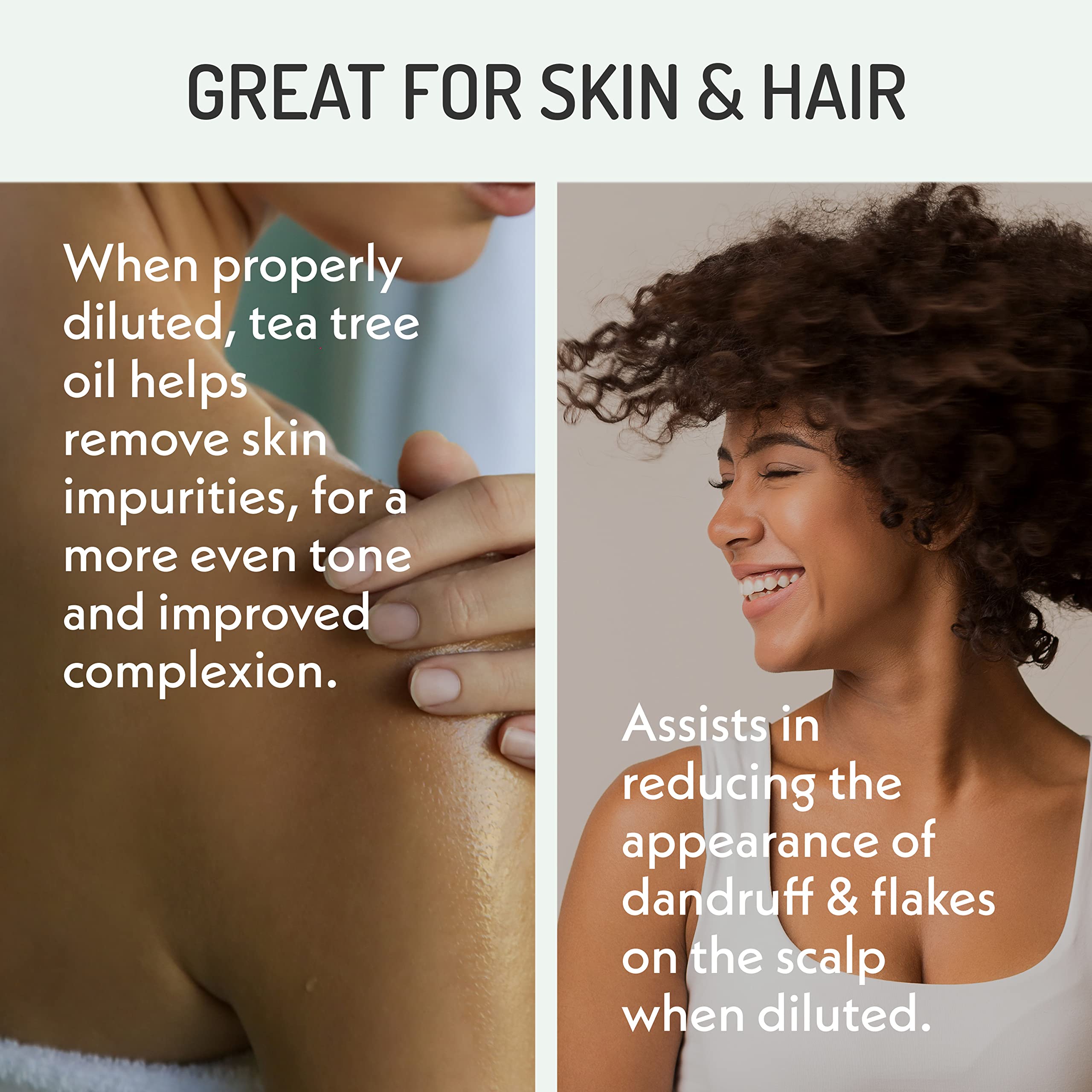 Ongles et pieds, Eve Hansen arbre-a-the, utilisation diluée et hygiène.