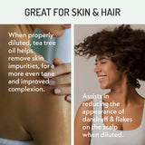 Ongles et pieds, Eve Hansen arbre-a-the, utilisation diluée et hygiène.
