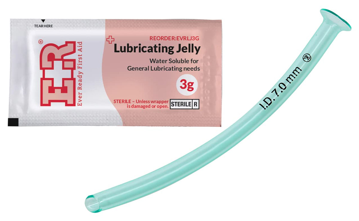 Ever Ready NPA avec emballage individuel et gel lubrifiant 3 g, insertion facilitée.