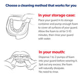 EverSmile Mousse nettoyante protège-dents format portable pour voyages et déplacements.