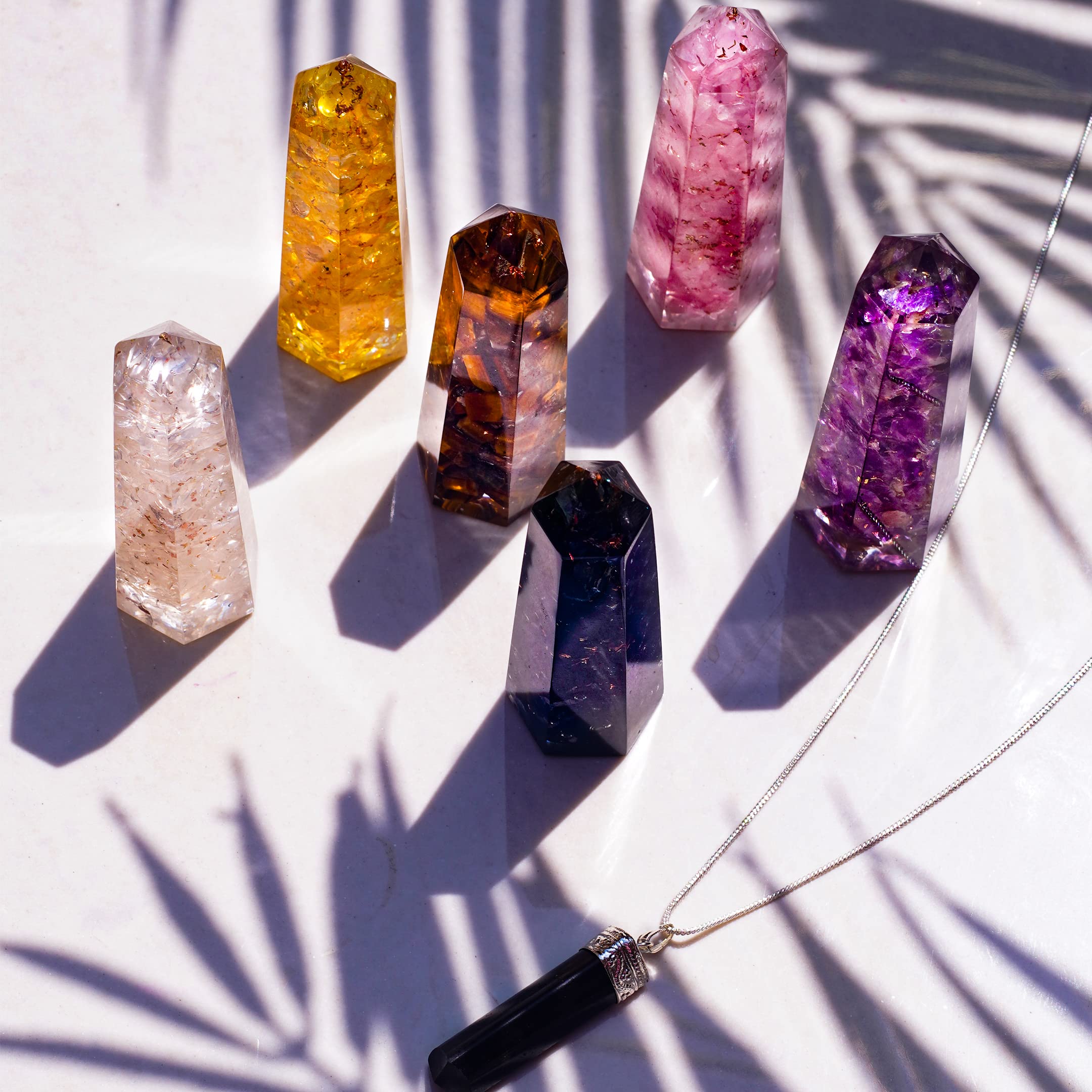 Ever Vibes – Bâton quartz rose 3 pouces apaisant et favorisant l’amour-propre
