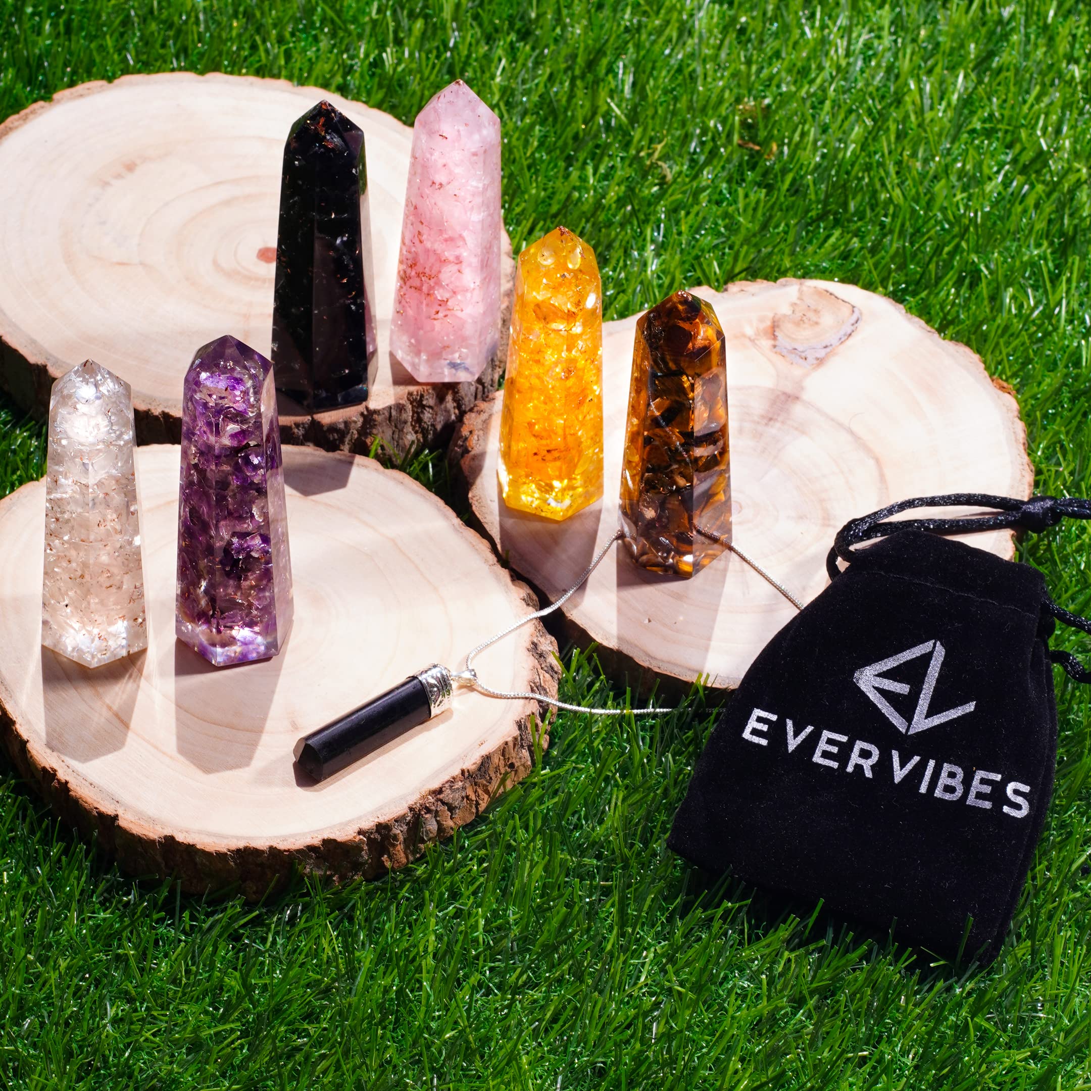 Ever Vibes – Bâton tourmaline noire 3 pouces protégeant des influences négatives