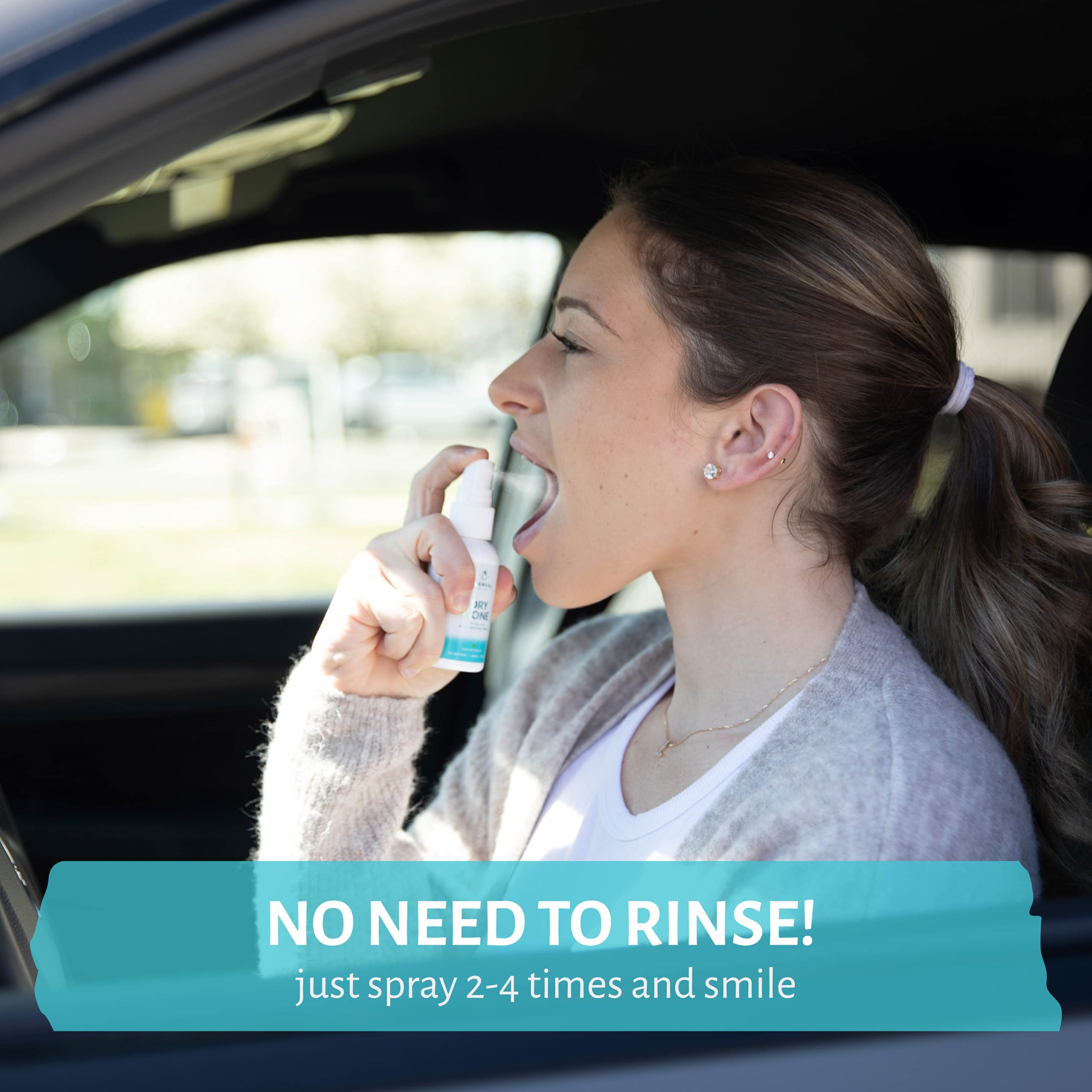 Everest Oral Care Spray : ingrédients naturels pour un soulagement sensible.