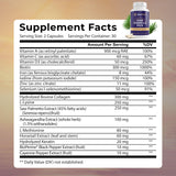 Everfaith Hair Formula Plus – Capsules visibles pour une prise simple et régulière.