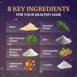 Everfaith Hair Formula Plus – Extrait de palmier nain favorise un cuir chevelu sain.